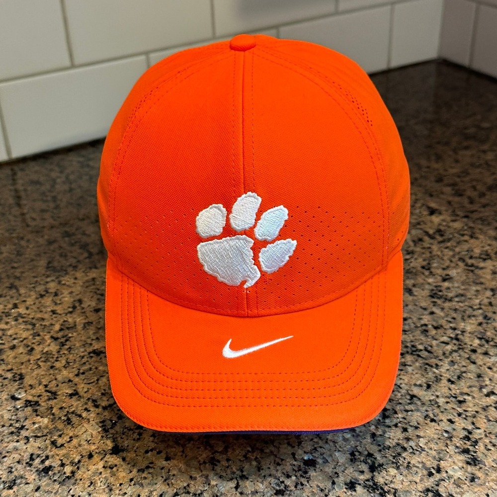 Clemson Nike Classic99 Dri-FIT Golf Cap One Size Orange Performance